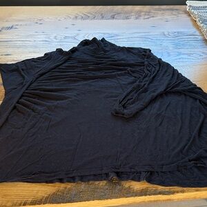 We The Free Black Dolman Sleeve Overused Tunic Top - Size Large